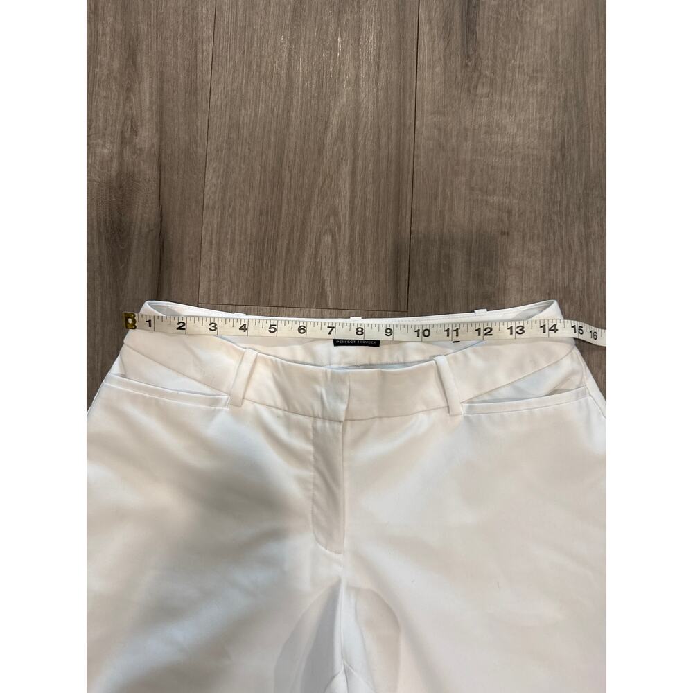 Worthington Curvy Fit Perfect Trouser Lined White Pants Women's Size 6P - Picture 6 of 12